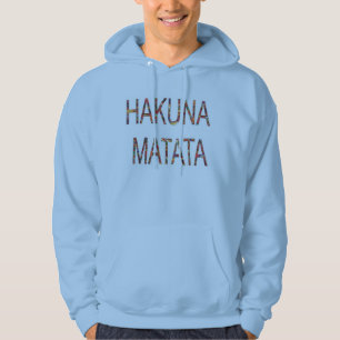 Hakuna Matata Heren Basic Hoodie