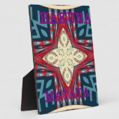 Hakuna Matata Hoop ontwerp Fotoplaat (Zijkant)