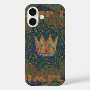 Hakuna matata houdt het eenvoudig iPhone 16 hoesje