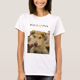 Hakuna Matata Je me suis réveillé comme ce T-shirt