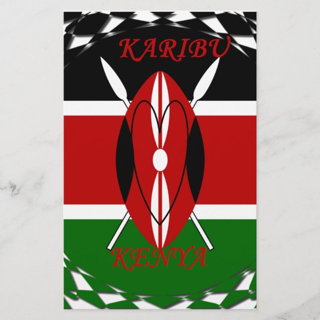 Hakuna matata Karaibu Kenya (Voorkant)