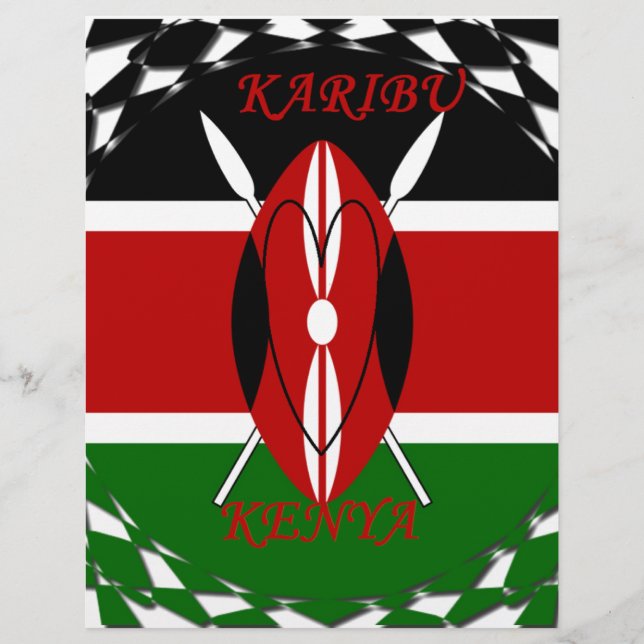Hakuna matata Karaibu Kenya (Voorkant)