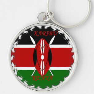 Hakuna matata Karaibu Kenya Sleutelhanger