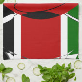 Hakuna matata Karaibu Kenya Theedoek (Gevouwen)