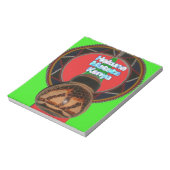 Hakuna Matata Kenya Art Print Product aanpassen Notitieblok (Gedraaid)