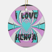 Hakuna Matata Kenya Keramisch Ornament (Links)