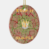 Hakuna matata keramisch ornament (Rechts)