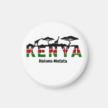 Hakuna Matata koelkastmagneet