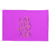 Hakuna Matata Kussensloop (Achterkant)