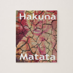 Hakuna Matata Leeuwenwel Design Legpuzzel