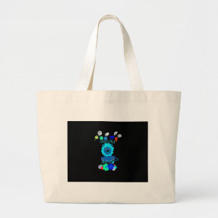 Hakuna Matata Lion Art Print Grote Tote Bag