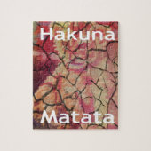 Hakuna Matata Lion Cub Design Legpuzzel (Verticaal)