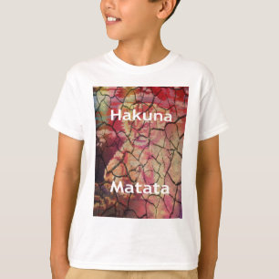 Hakuna Matata Lion Cub Design T-shirt