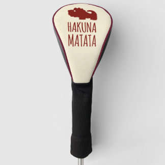 Hakuna Matata Lion Golfheadcover