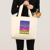 Hakuna Matata Love Eat Play.png Grote Tote Bag (Voorkant (product))