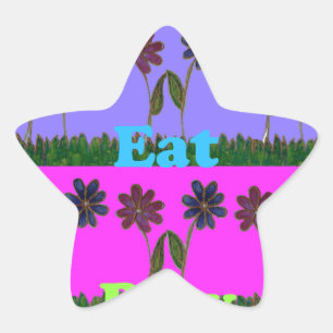 Hakuna Matata Love Eat Play.png Ster Sticker