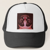 Hakuna matata maskman kleuren trucker pet (Voorkant)