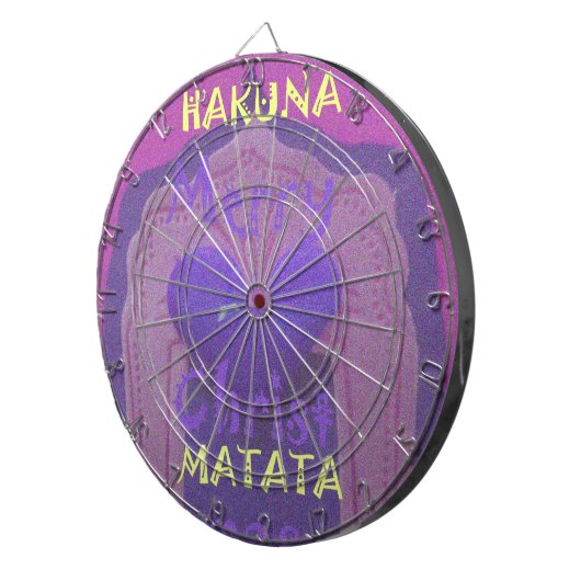 Hakuna Matata Merry KerstLove Design.jpg Dartbord (Voorkant Rechts)