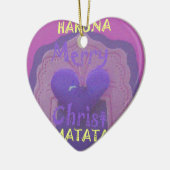Hakuna Matata Merry KerstLove Design.jpg Keramisch Ornament (Links)