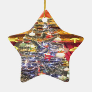 Hakuna Matata Merry Kerstmis en een gelukkig nieuw Keramisch Ornament