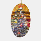 Hakuna Matata Merry Kerstmis en een gelukkig nieuw Keramisch Ornament (Rechts)