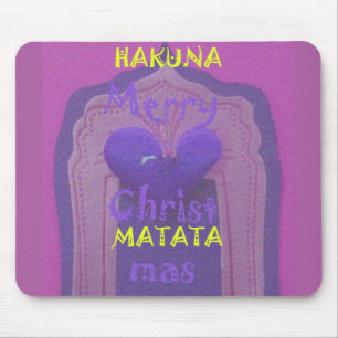 Hakuna Matata Merry Muismat Horizontale Sjabloon