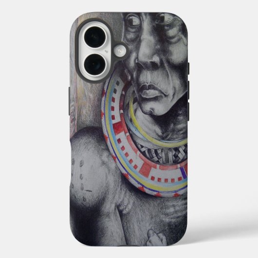 Hakuna Matata met Lions en Masai.jpg Case-Mate iPhone Case (Achterkant)