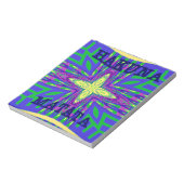 Hakuna matata Mombasa Kanga Notitieblok (Gedraaid)