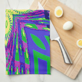 Hakuna matata Mombasa Kanga Theedoek (Quarter Fold)