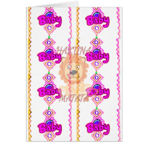 Hakuna Matata : Motif de design de bébé lion adora
