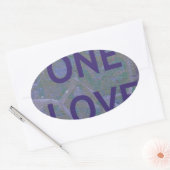 HAKUNA MATATA OVALE STICKER (Envelop)