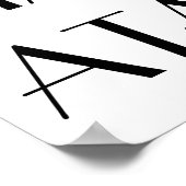 Hakuna Matata Poster (Hoek)