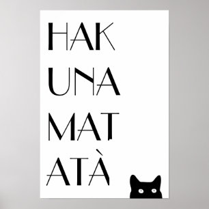 Hakuna Matata Poster