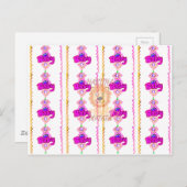 Hakuna Matata: Prachtig Baby Lion Design Motief Briefkaart (Voorkant / Achterkant)