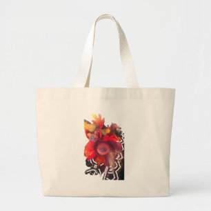 Hakuna Matata Pumkin special Gift Fruit Basket.png Grote Tote Bag