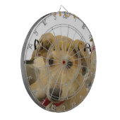 "Hakuna Matata Pup" - Zorgenvrije Puppy Liefde Dartbord (Voorkant Links)