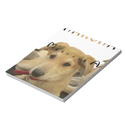 "Hakuna Matata Pup" - Zorgenvrije Puppy Liefde Notitieblok (Gedraaid)