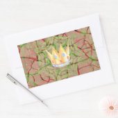 Hakuna matata rechthoekige sticker (Envelop)