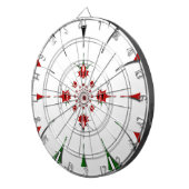 HAKUNA MATATA RED GREEN DARTBORD (Voorkant Rechts)