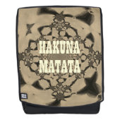 Hakuna Matata Rugtassen (Voorkant)