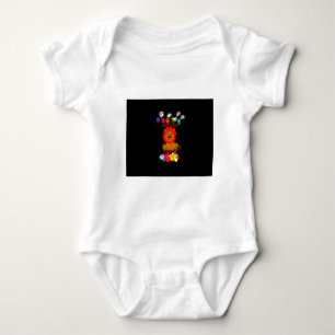Hakuna Matata, schattig ontwerp van de baby leeuw Romper