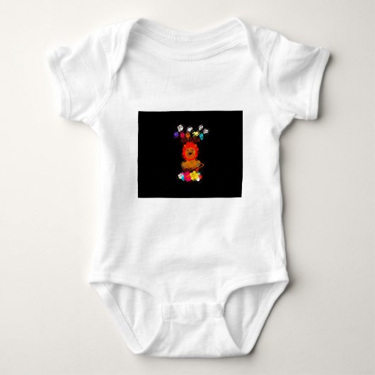 Hakuna Matata schattige baby Romper (Voorkant)