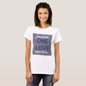 HAKUNA MATATA T-SHIRT (Voorkant volledig)