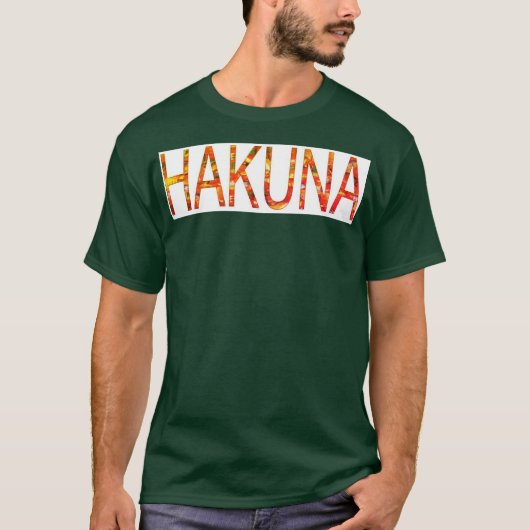 Hakuna Matata T-shirt (Voorkant)