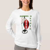 Hakuna Matata T-shirt à rayures Augusta Retro pour (Devant)