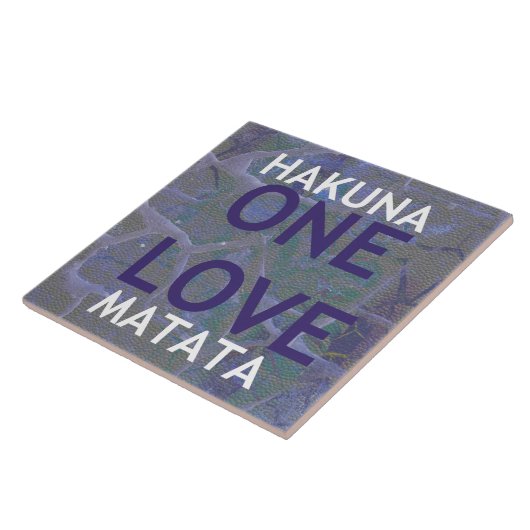 HAKUNA MATATA TEGELTJE (Zijkant)
