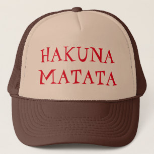 Hakuna Matata Trucker Hat Pet