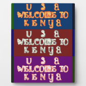 Hakuna Matata Welkom in Kenya.png Fotoplaat (Voorkant)