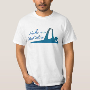 Hakuna Matata Yoga T Shirt voor Mannen