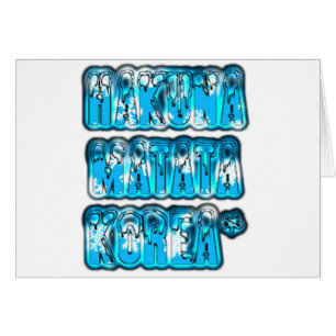 Hakuna Matata Zuid-Korea Art Print/Graphic